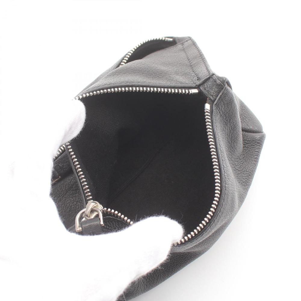 Givenchy Leather Pandora Bag Pouch Black View 3